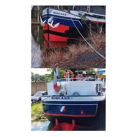 Bateau-hôtel Sas Lès Bêtises Péniche Morgane 2 Cambrai