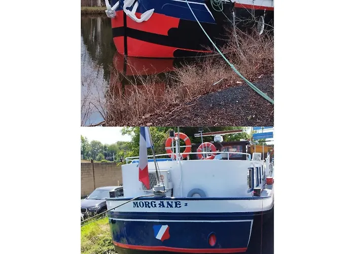 Bateau-hôtel Sas Lès Bêtises Péniche Morgane 2 Cambrai